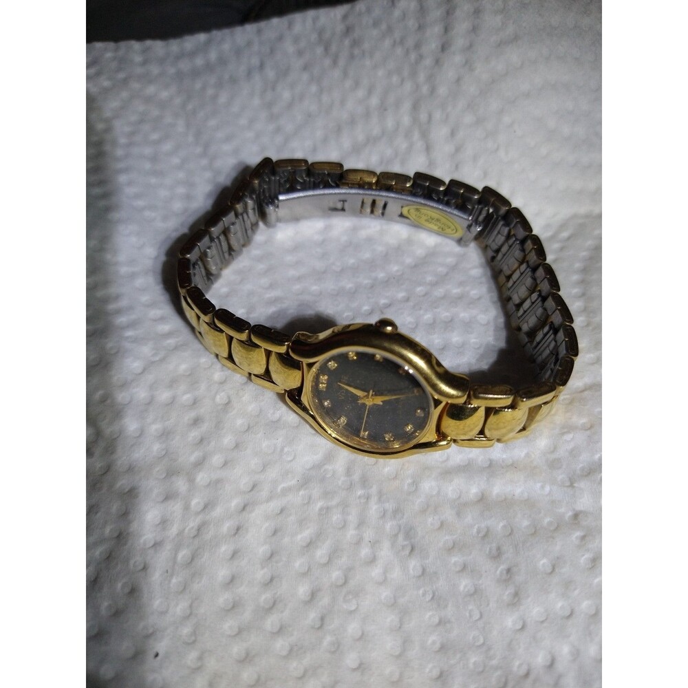 Visage - Gold Tone Woman's Watch